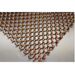 Metal Fireplace Screen Curtain Safety Spark Guard Decorative Metal Fireplace Screen for sale