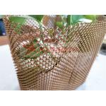 Anodic Oxidation Aluminum Coil Metal Mesh Curtain Interior Exterior Decoration for sale