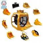 ODM Hydraulic Crusher Demolition Excavator Attachment Rotating Bucket