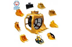 China ODM Hydraulic Crusher Demolition Excavator Attachment Rotating Bucket supplier