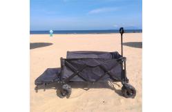 China Four wheel Foldable Wagon Cart Folding Camp Wagon With Extension Outdoor supplier