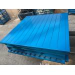 China Euro Single Faced Stackable Steel Pallets For Transportation manufacturer