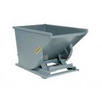 Low Profile Self Dumping Forklift Hopper 4000lbs Metal Dump Hopper for sale