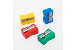 China Bright Color PS Handheld Pencil Sharpener School supplier