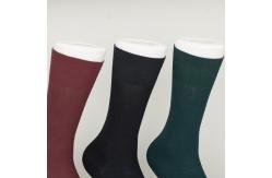 China Red / Green Fiber Nylon Dress Socks , Cashmere Organic Cotton Breathable Dress Socks supplier