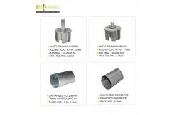 China Customized Awning Roller Blind Kits Tube Plug Aluminum Awning Tube Plug supplier