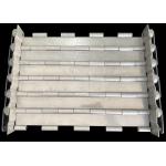 Ss304 Flat Plate Link Conveyor Belt Smooth Surface for sale