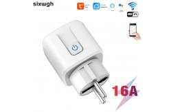 China Tuya Wifi Smart Socket Plug With Countdown / Timing Function supplier