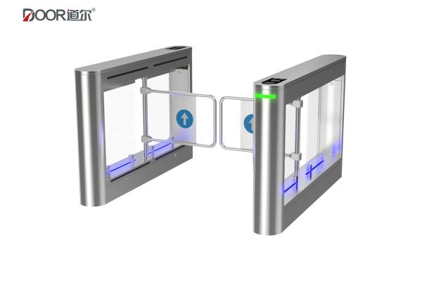 Factory Application Pedestrian Swing Gate Turnstile With Card And Qr Code