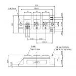 2MBI400U2B-060 IGBT Module U-Series 600V / 400A 2 in one-package FUJITSU IGBT Power Module for sale