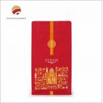 Side Gusset Tea Packaging Pouch  Glossy Finish Tea Stand Up Pouches for sale
