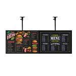 Ultra Narrow LCD Advertising Display Module Digital Menu Boards For Restaurants