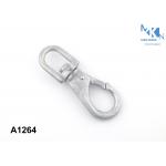 Electroplating Dog Leash Snap Hooks / Zinc Alloy Swivel Snap Hooks for sale