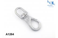 China Electroplating Dog Leash Snap Hooks / Zinc Alloy Swivel Snap Hooks supplier