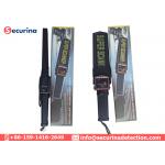 Adjustable Sensitivity Knob Handheld Wand Metal Detector Black With Rubber Grip