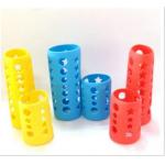 Customized Non Toxic Reusable Silicone Cup Sleeve