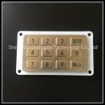 Programmable Metal 12 Key Keypad  , Vandal Resistant Keypad For Total Station for sale