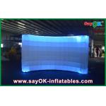 Photo Booth Backdrop Attractive Practical Inflatable Photo Booth Led Inflatable Air Wall for sale