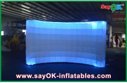 China Photo Booth Backdrop Attractive Practical Inflatable Photo Booth Led Inflatable Air Wall supplier