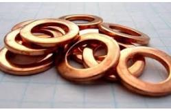 China Customized Metal Gaskets Processed By CNC Machining Packaging Carton Copper Nickel Washers supplier