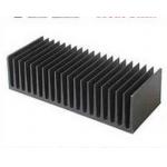 Silvery / Anodized Industrial Aluminum Profile , Precision Custom CPU Aluminum Heat Sink