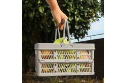 China 16.2cm Plastic Storage Baskets With Handles supplier