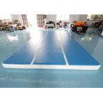 Blue 6x3x0.2m Inflatable Air Track For Swimming Pool Floating Mat