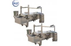 China Sweet Potato Chip Automatic Fryer Machine 30KW Automatic Lifting System supplier