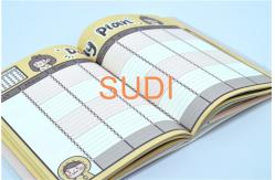 China Environmental Paper 4C Printing 128g Hard Cover Notebooks supplier