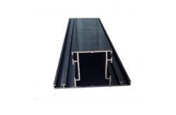 China Standard Black Powder Coated Aluminium Extrusions For Construction supplier