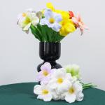 Tulip Variety Fake Wedding Bouquet Plastic Floral Arrangement in Multiple Colors for Weddings for sale