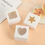 Biscuit Packaging Box Creative Pattern Paper Box Tiramisu Packaging Box for sale