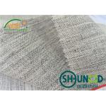 canvas interlining fabric by 150cm width for men's suit （ hair interlining )