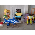 Theme Park Shopping Centre Decorations Custom Size Fiberglass Cartoon Sculpture for sale
