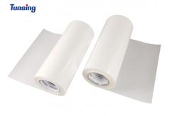 China Double Sided Fabric Adhesive Tape Polyurethane Hot Melt Film For Seamless Underwear supplier