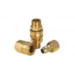1/4 CNC Machining Brass Quick Coupler Compatible With Parkera Hansen St for sale
