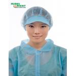 ISO13485 Disposable Nonwoven Peak Cap Hat For Workshop for sale