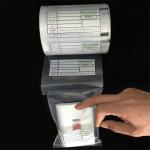 LDPE 25*3cm Pre Opened Gusseted Poly Bags On Roll Match Machine for sale