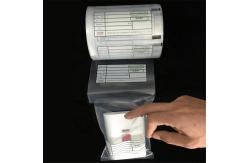 China LDPE 25*3cm Pre Opened Gusseted Poly Bags On Roll Match Machine supplier