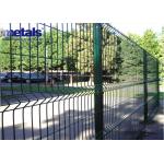 ODM  3D PVC Coated Welded Mesh Fence  Panel  V Shape 2.5m x 3m for sale