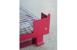 China Powder Coated Collapsible Wire Container Rust Resistant Long Life Span supplier