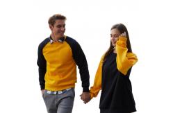 China Unisex O Neck Blank Oversized Sweatshirts supplier