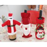 delicate Christmas red wine bottle cover for sale