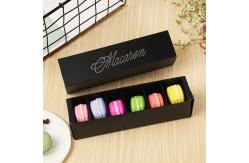 China Flexo Printing Food Packaging Box Open Top Eco - Friendly For Macaron supplier