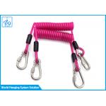 SGS 16mm Coil Ring Tools Security 3m Spring Lanyard for sale