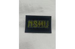China OEKOTEX Embossed Logo Washable Patches Negotiable Custom Patches supplier
