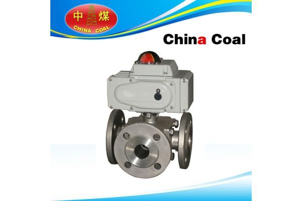 Three way ball valve
