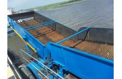 China 8 Cubic Capacity Lake Weed Cutter Machine For River Waterweed Reed Harvester supplier