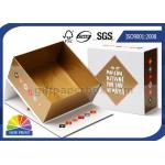Hinged Lid Cardboard Presentation Box , Bespoke Printed Luxury Gift Packaging Boxes for sale