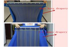 China Cascade Coil Architectural Drapery Aluminum Alloy Material For Exhibition Hall supplier